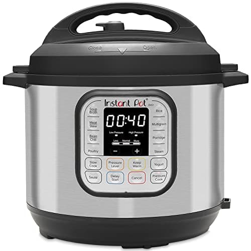 Instant Pot 7.6 L Olla Eléctrica a Presión con 13 Programas Inteligentes