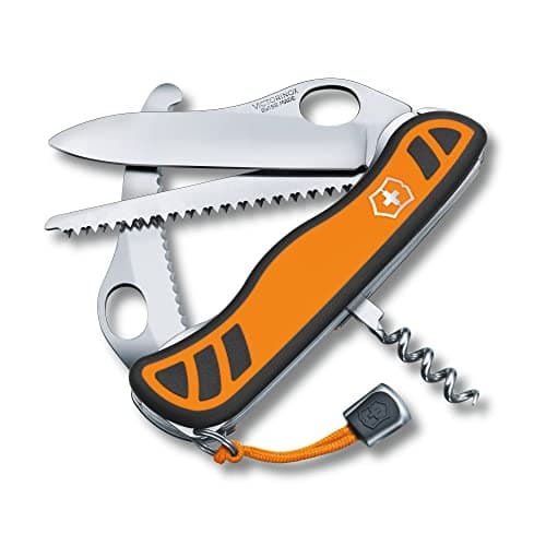 Victorinox Navaja Hunter XT con Bloqueo, Naranja, 5 Usos