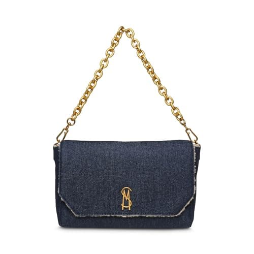 Steve Madden bolsa de lado bamora azul para mujer