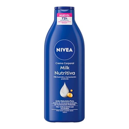 Crema Corporal NIVEA Milk Nutritiva para Piel Extraseca 400 ml