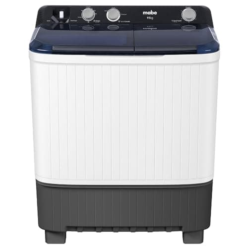 Lavadora Mabe Semi-Automática 11 kg, 47% de Descuento, Doble Tina
