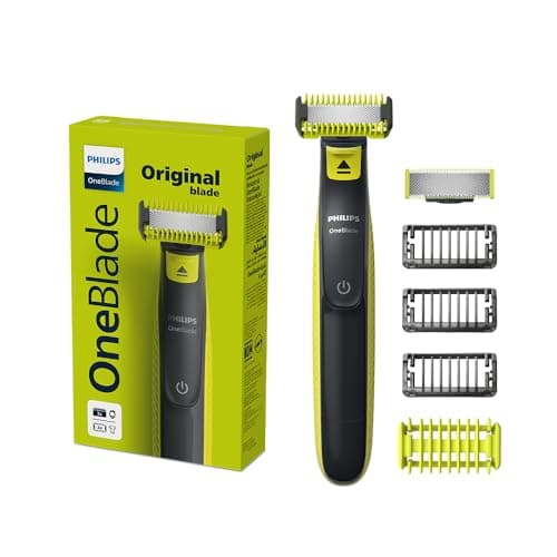 Philips OneBlade QP2824/10: Recortadora y Afeitadora Eléctrica con 3 Peines