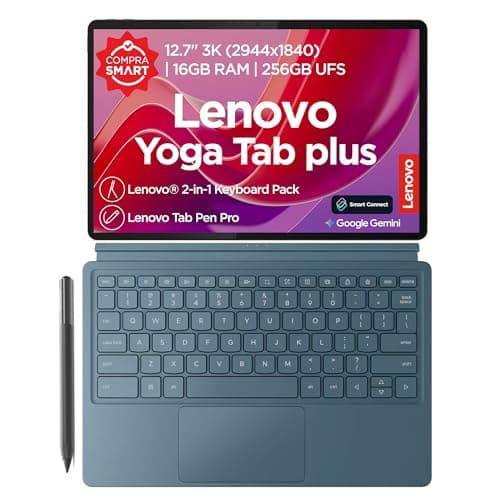 Lenovo Yoga Tab Plus 16GB RAM 256GB | Snapdragon 12.7" 3K | Teclado y Pen Pro incluidos