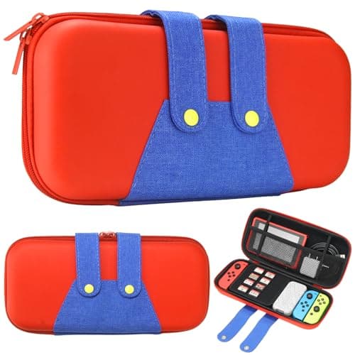 Funda para Nintendo Switch 2, Estuche Kit de Accesorios para Nintendo Switch 2 (2025), con Tiene Capacidad para 12 Tarjetas de Juego y Accesorios de Juego, Estuche para Switch 2 Portátil